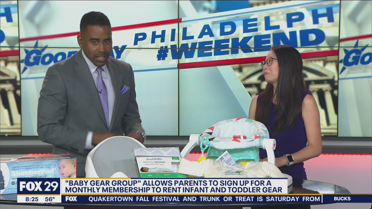 Baby Gear Group allows parents to subscribe to monthly member to rent baby, toddler gear