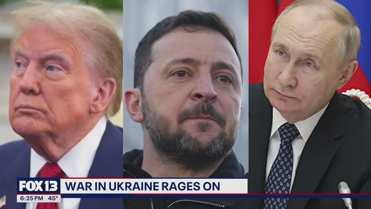 War in Ukraine rages on despite peace talks