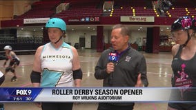 Roller Derby Season Opener at Roy Wilkins Auditorium in St. Paul, Minnesota