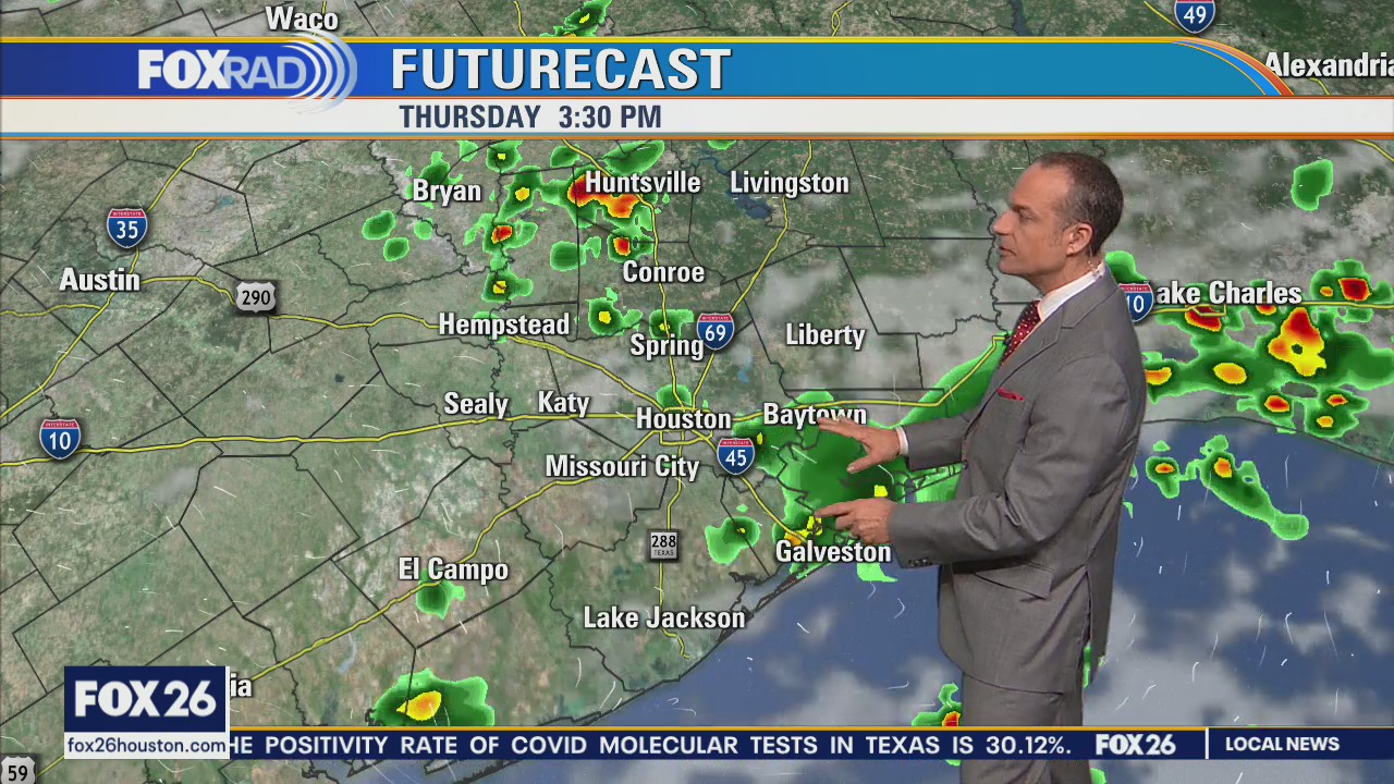 Cooling storms expected today