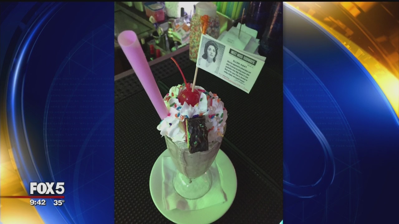Milkshake at Ellen's Stardust Diner Supports Women