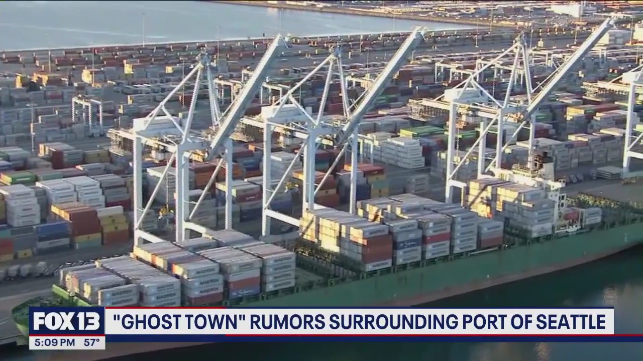 Port of Seattle 'ghost town' rumors circulate online