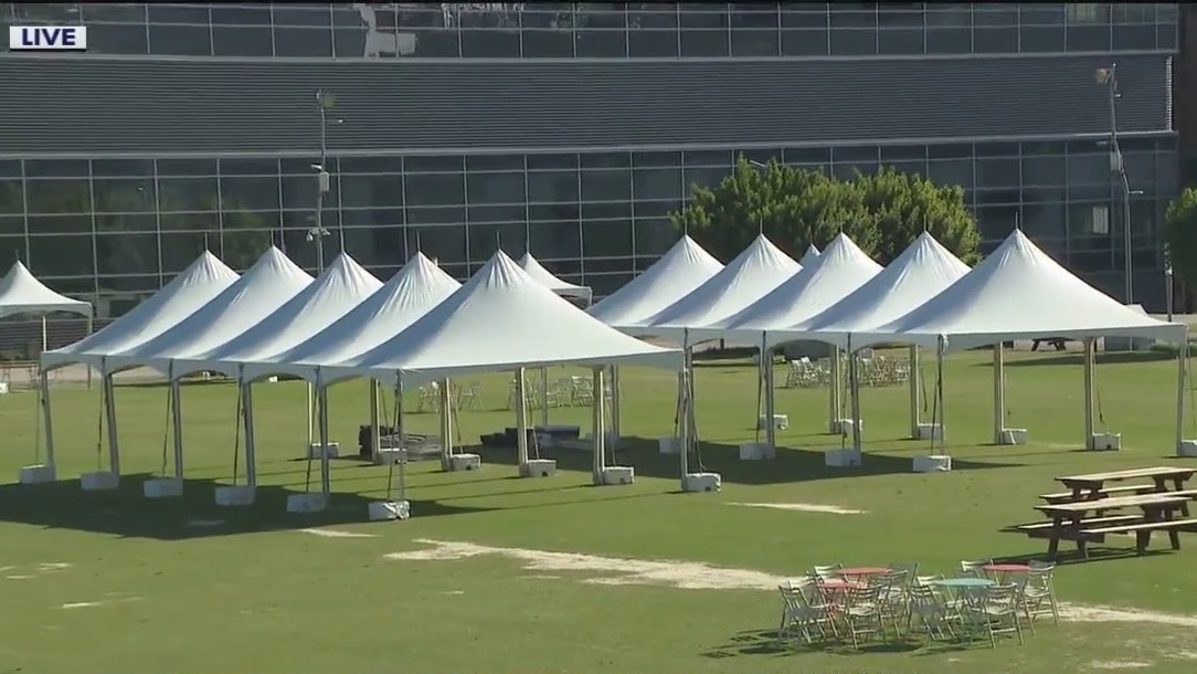 Home Depot Backyard hosting night market