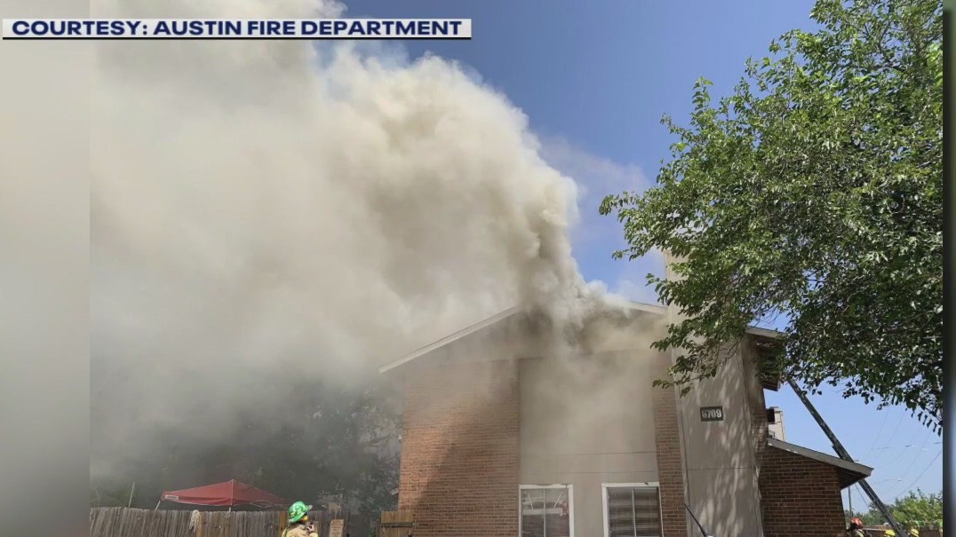 Austin Fire battles two-alarm fire