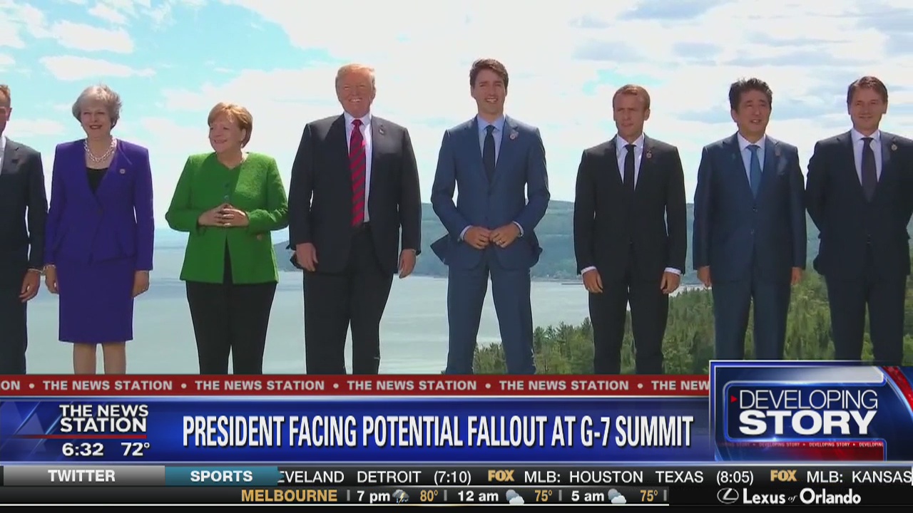 Trump attends G-7 Summit in Canada