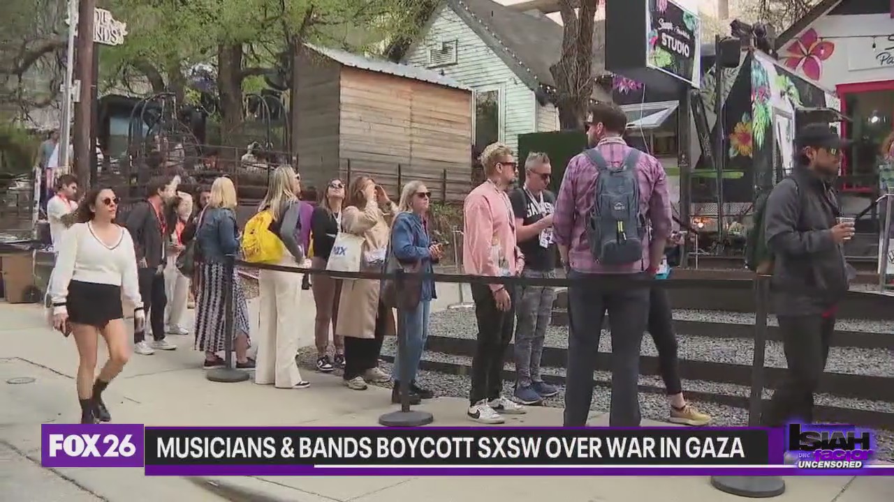 Musicians & bands boycott SXSW over war in Gaza
