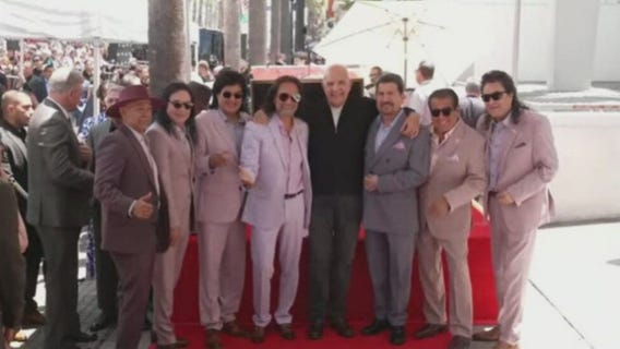 Los Bukis get Hollywood Walk of Fame star