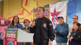 Arnold Schwarzenegger on why he loves donating, doing charity work