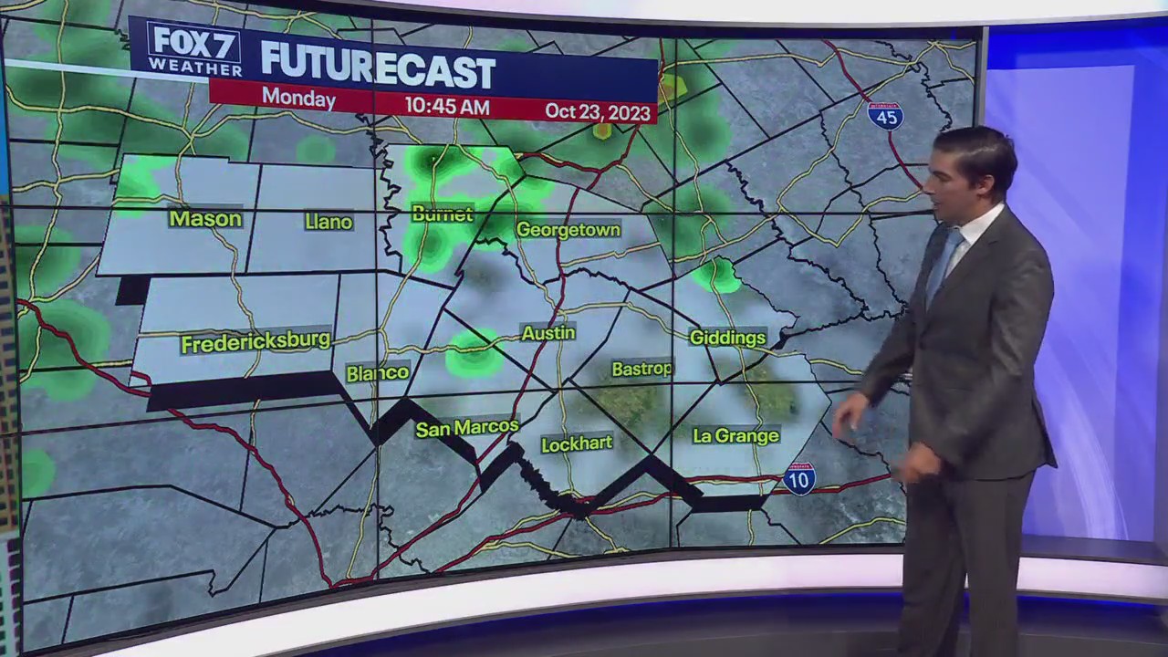 Austin weather: Rain chances ahead