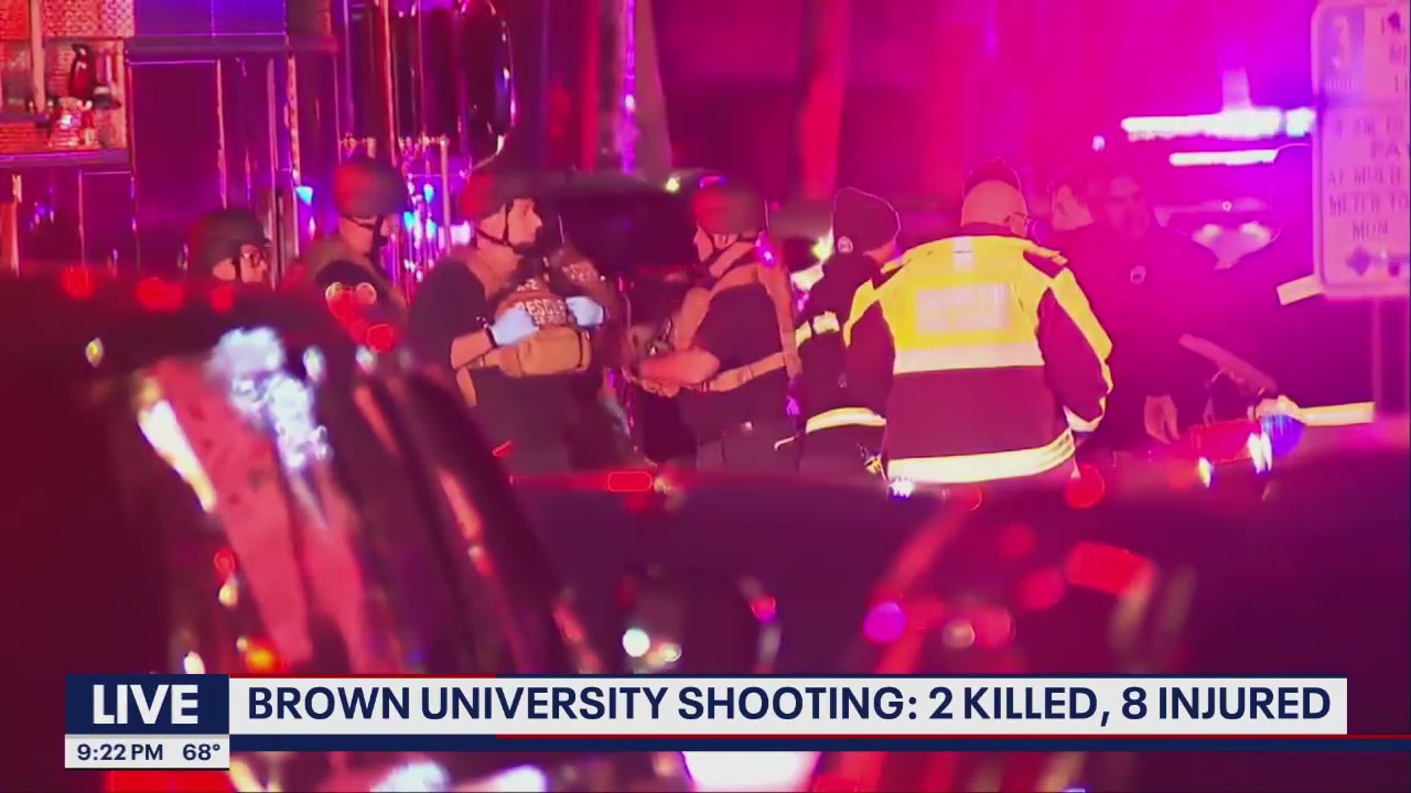 2 dead, others injured in Brown University shooting