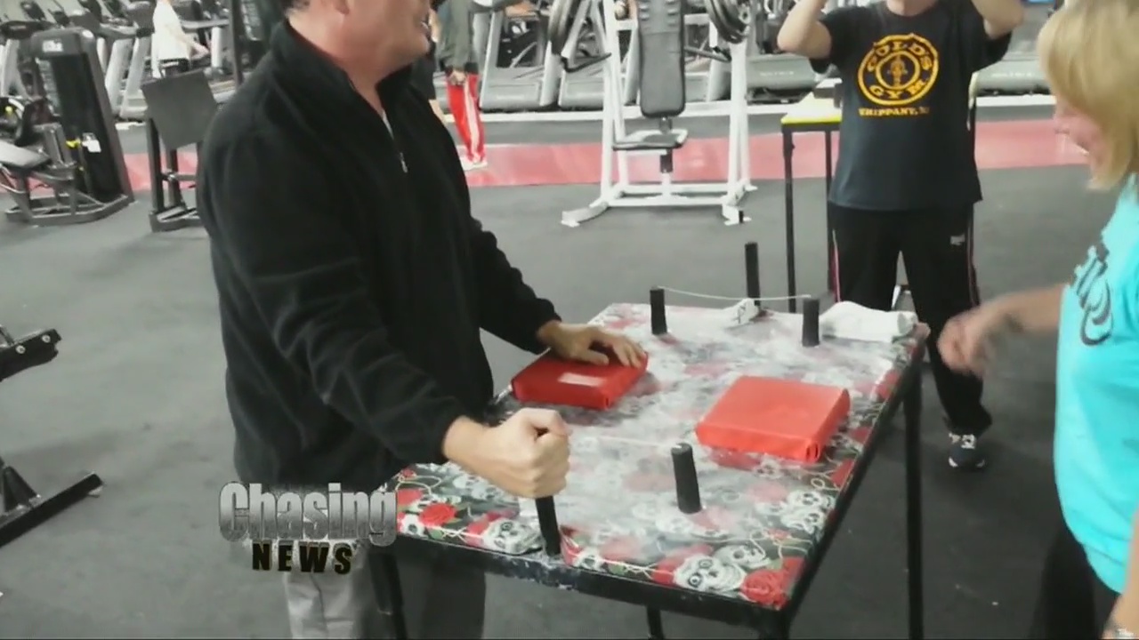 Arm wrestling's going big-time