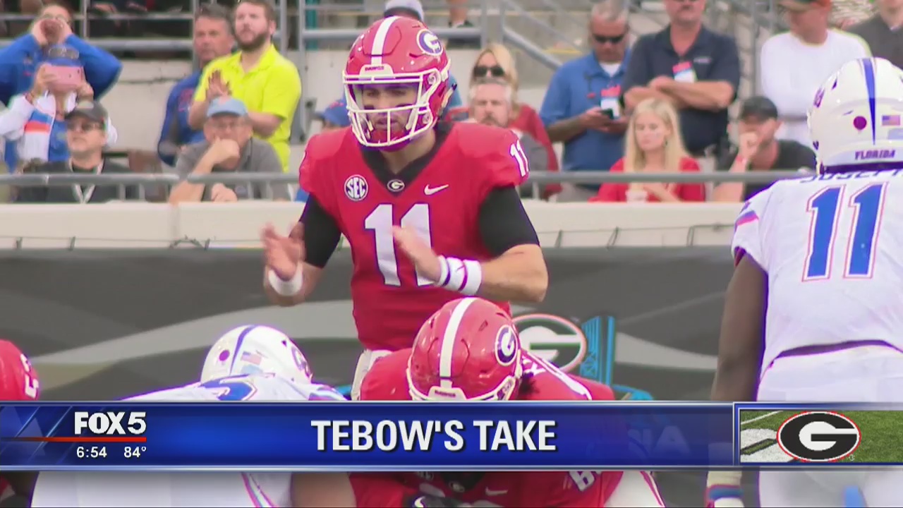 Tebow on UGA