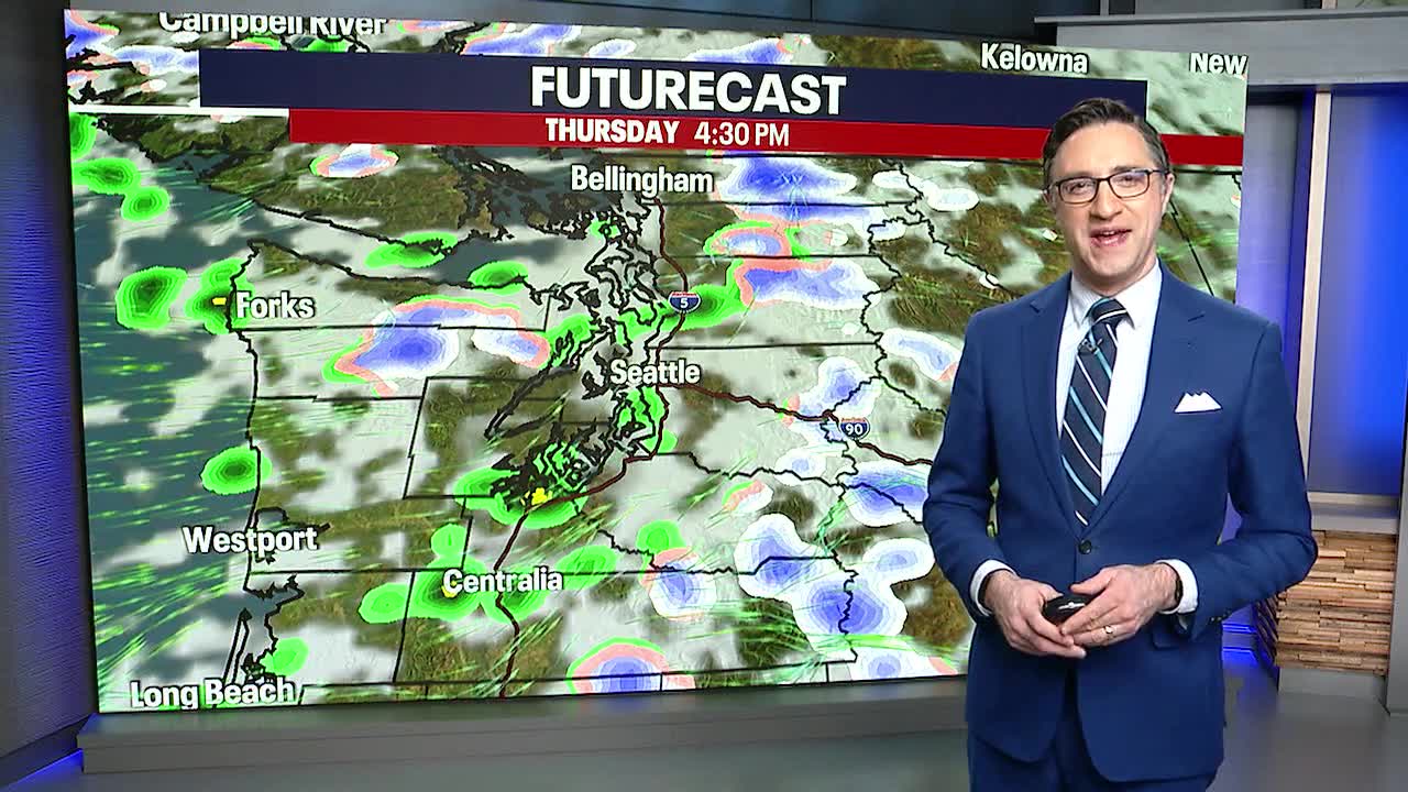 Seattle weather: Breezy, rainy for Thrusday