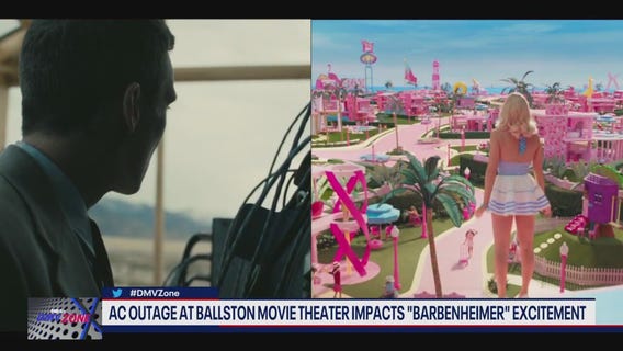 Air conditioning cuts out at Ballson movie theater, leaving "Barbenheimer" audiences in the heat