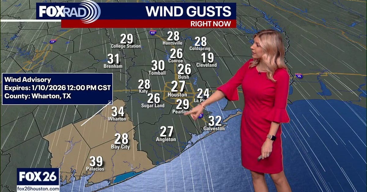 Houston weather: Jan. 10 morning forecast