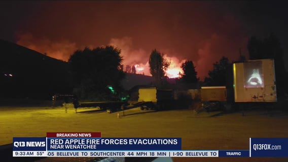 New evacuations ordered in Red Apple Fire burn area