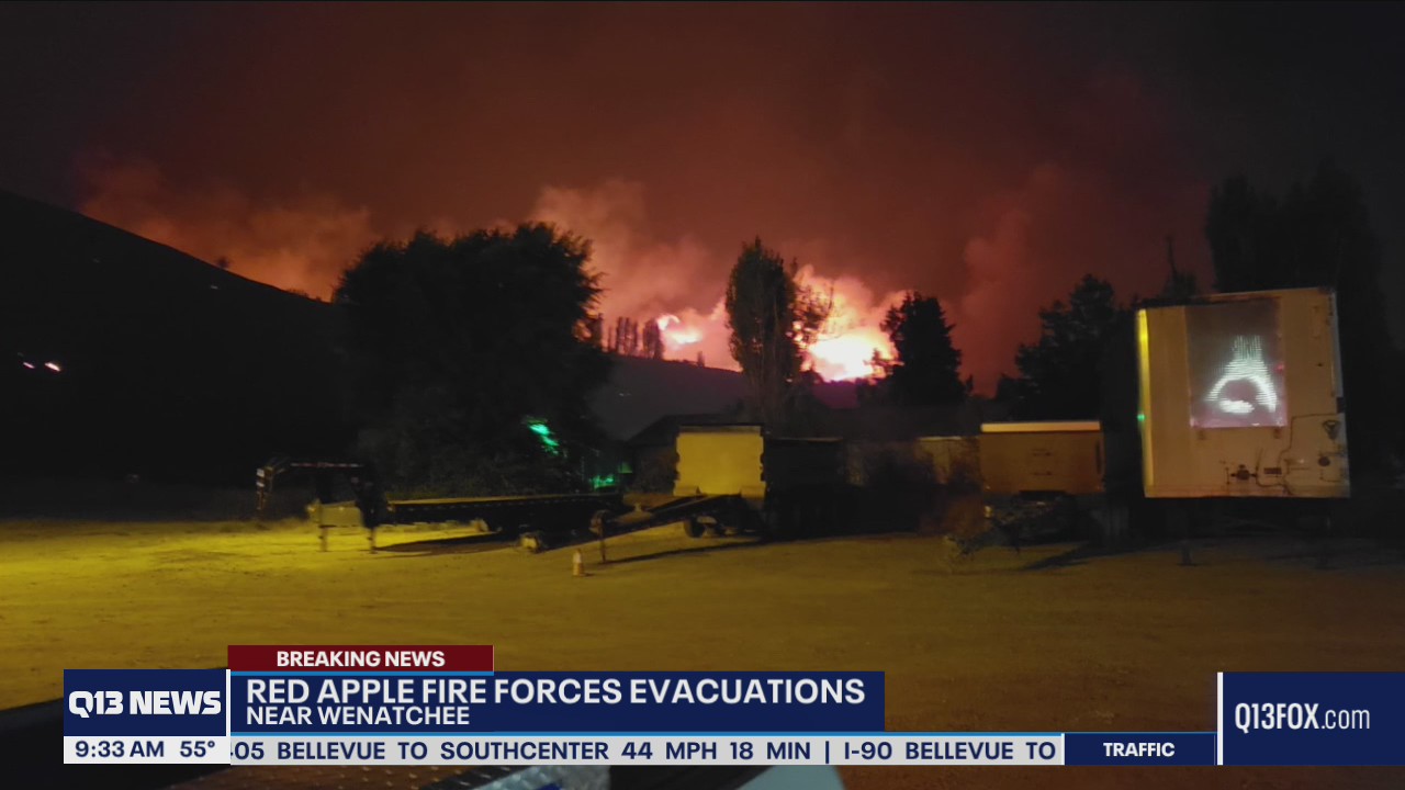 New evacuations ordered in Red Apple Fire burn area