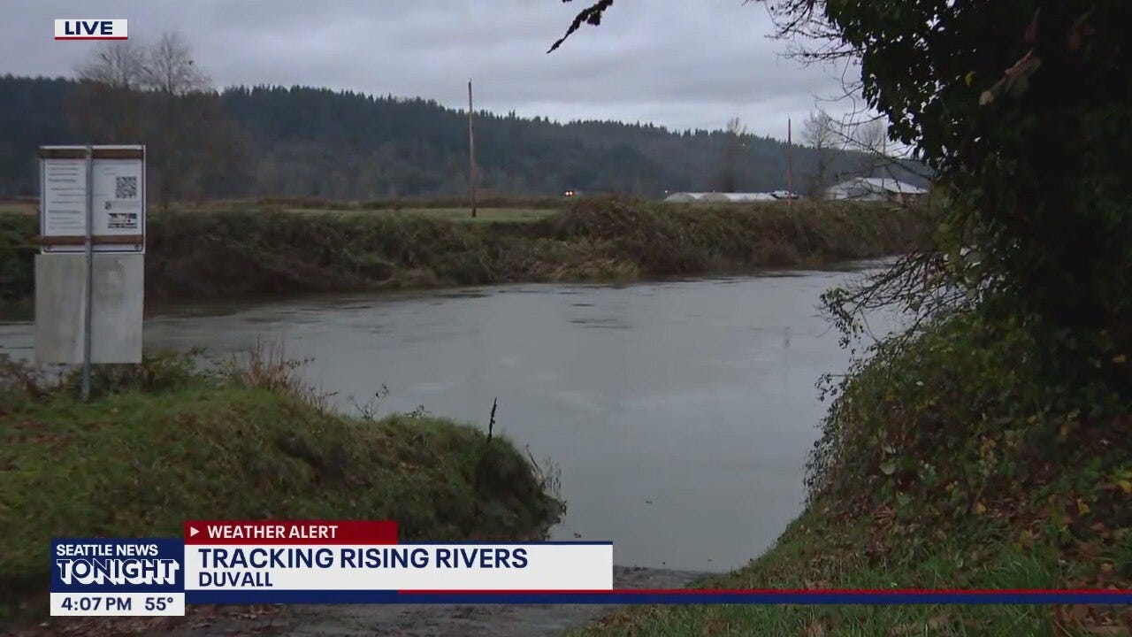 Duvall residents brace for rising rivers as storm brings flood risk