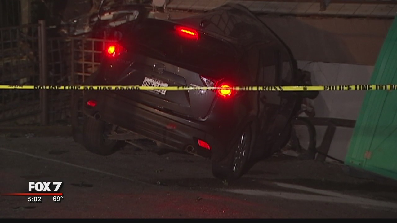 SUV Driver charged with DWI after hitting condo