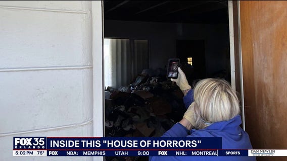 Inside a condemned Indialantic "House of Horrors"