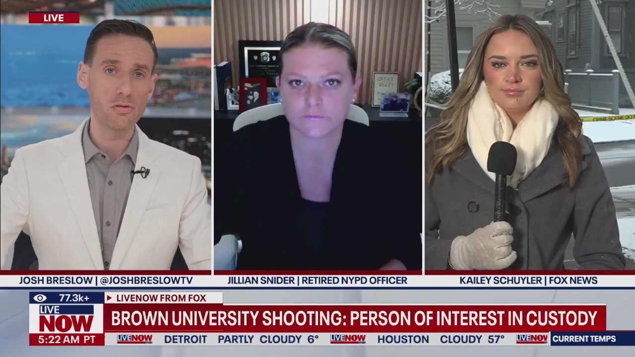 Brown University shooting: Person of interest in custody