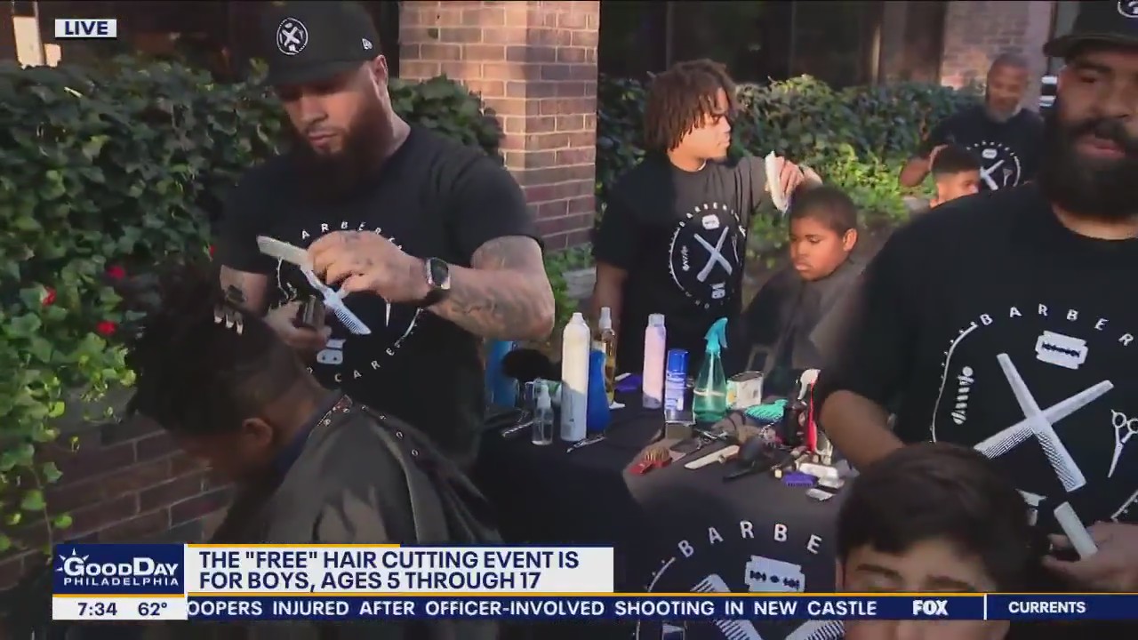 'Barbers Who Care' hosting free hair cutting event for boys