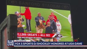 DJ Shockley honored at UGA game, plus college football recap