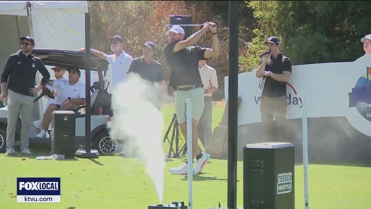 Steph Curry, sports & business stars shine at golf charity event