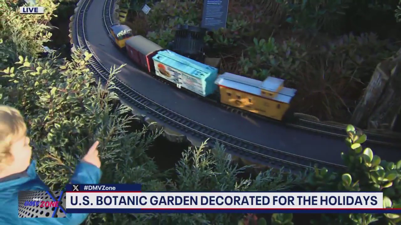 U.S. Botanic Garden?s annual holiday display