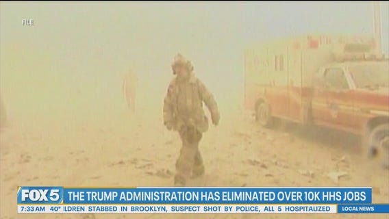 9/11 groups protest the Trump administration's cuts to WTC health program