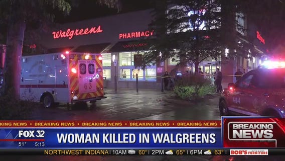Woman killed in Cragin Walgreens store