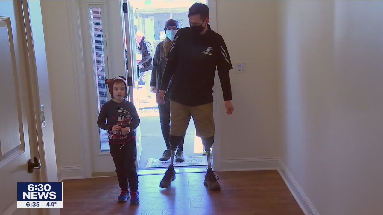 Foundation donates Lake Elmo, Minn. smart home to disabled veteran and his family