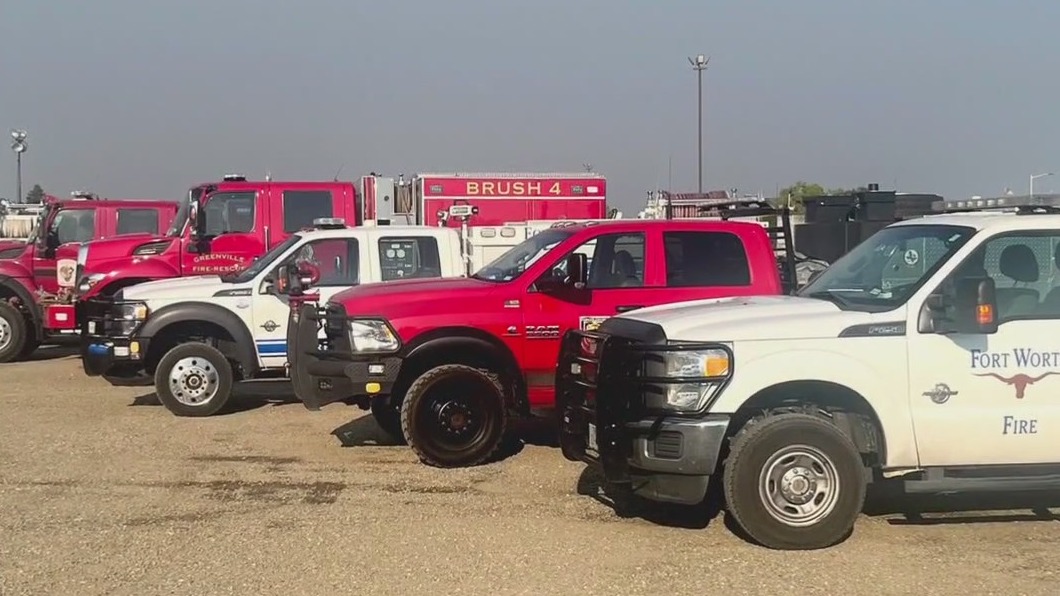 North Texas fire crews help battle massive Cali fire