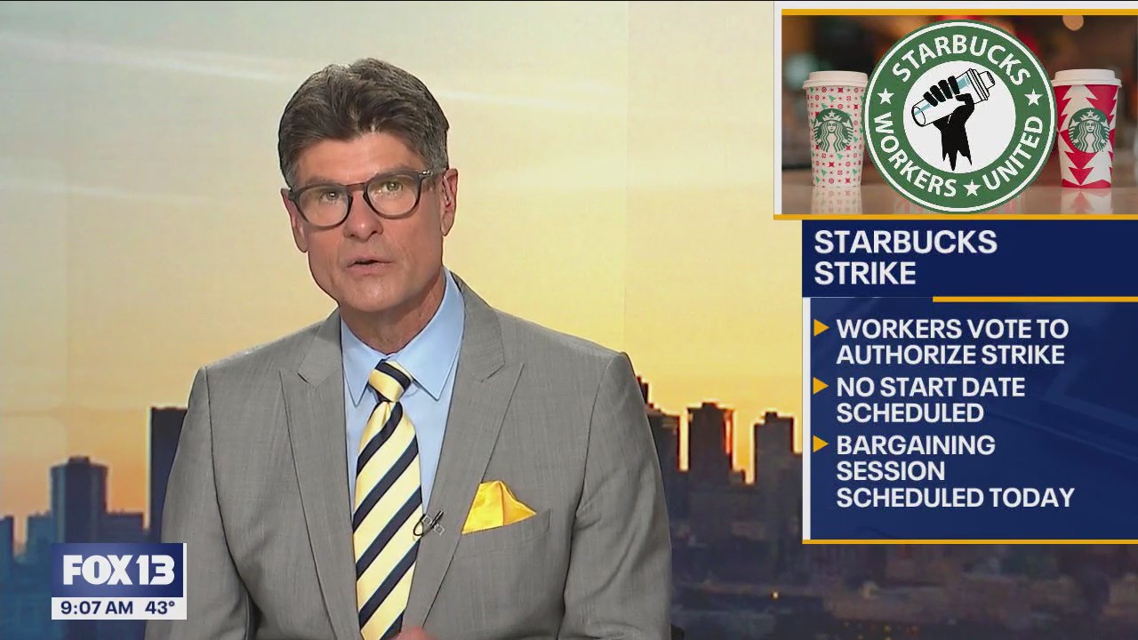 Starbucks workers vote to authorize strike in US