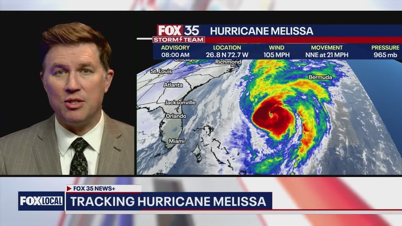 Tropical update: Hurricane Melissa weakens
