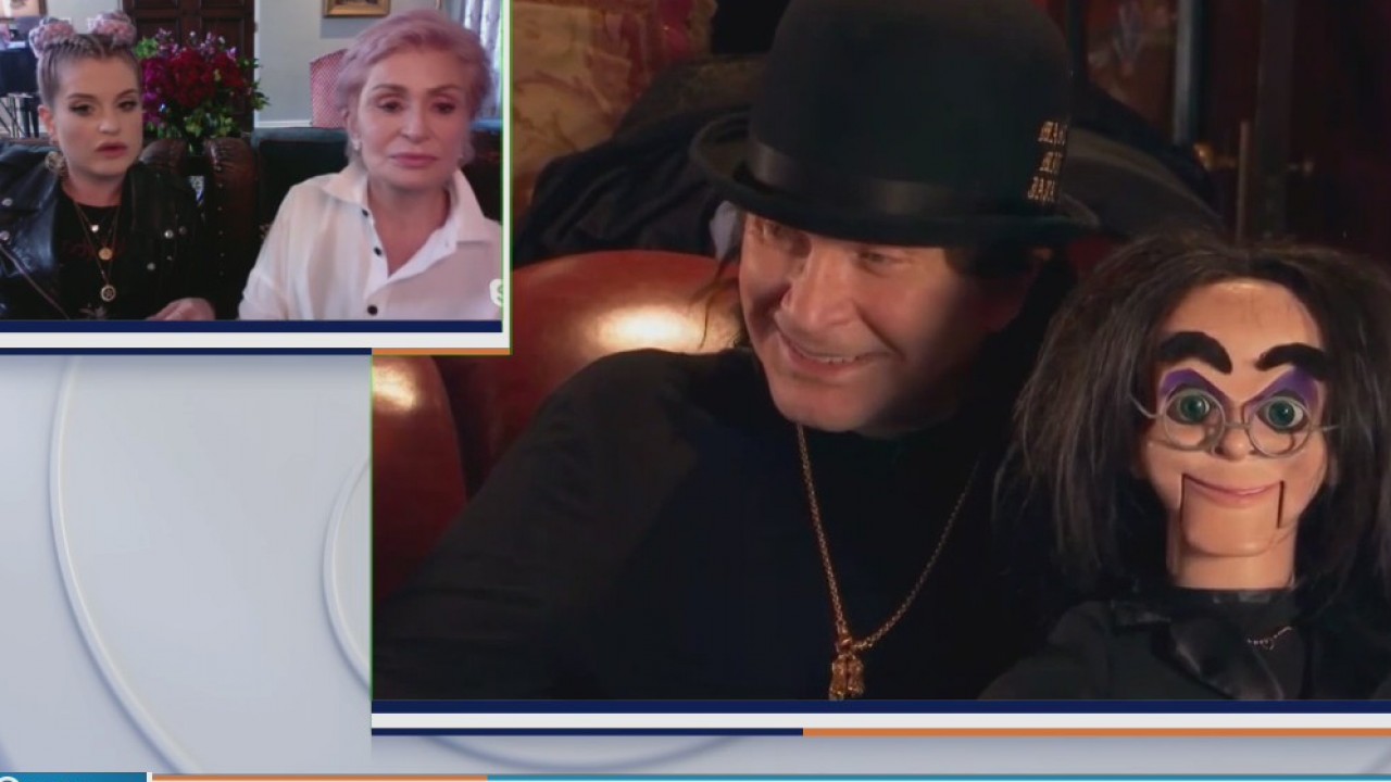 The Osbournes talk "Celebrity Watch Party"