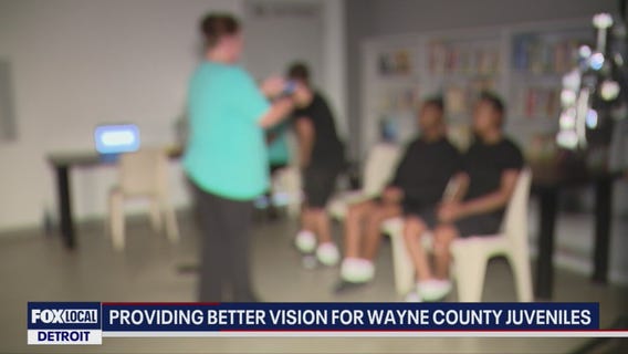 Wayne County Juvenile Detention Facility gives vision care to teens