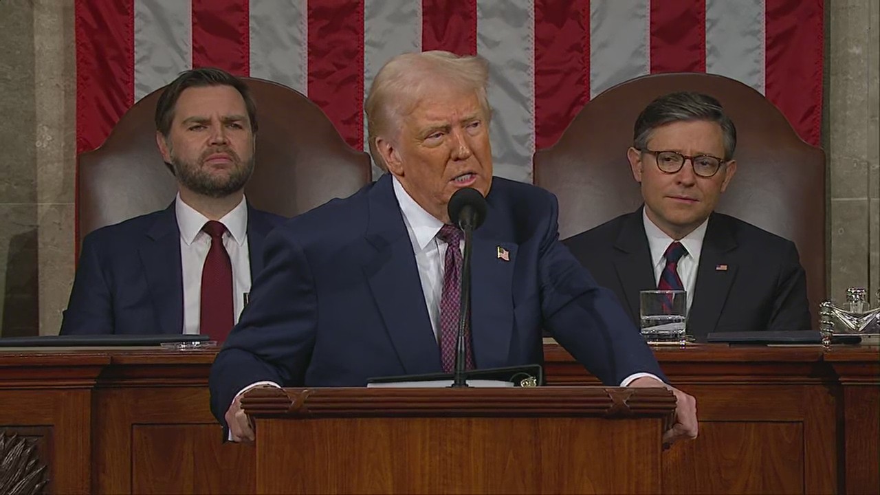 'America is back': Trump's full speech to Congress