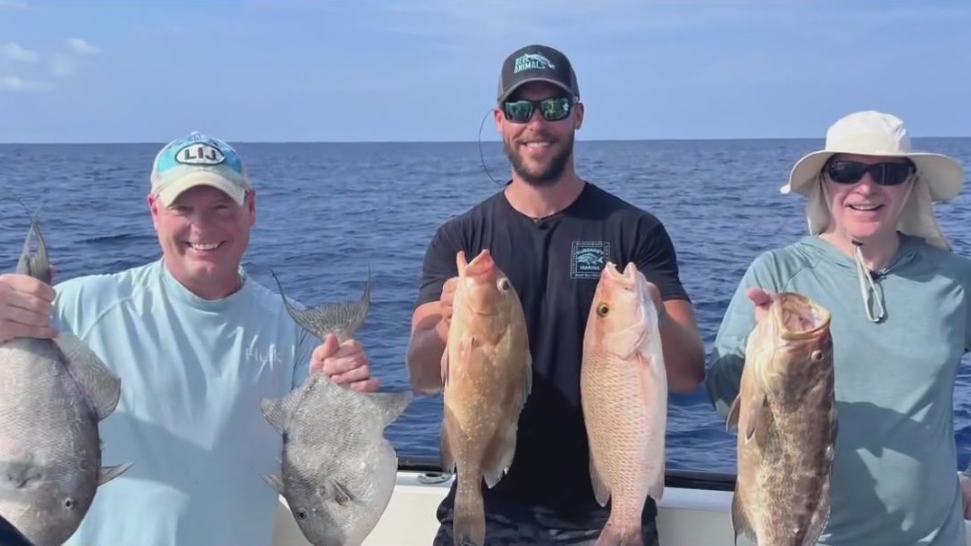 'Not too busy!' Good Day goes fishing with Capt. Hubbard