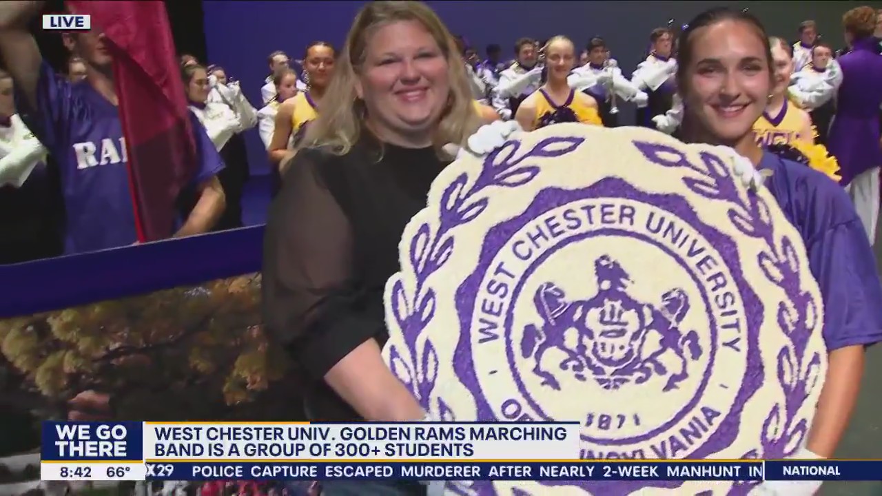 More than 300 students make music together in West Chester's marching band