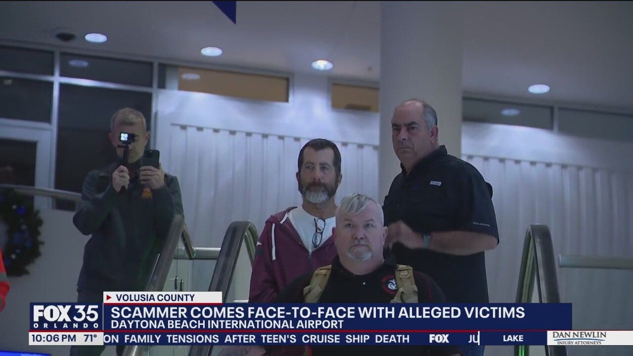 Sheriff, Seabreeze students confront alleged scammer