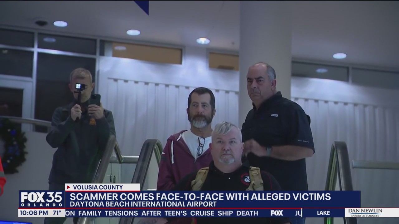 Sheriff, Seabreeze students confront alleged scammer | FOX 35 Orlando