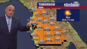 Tampa weather | Warm and sunny Wednesday