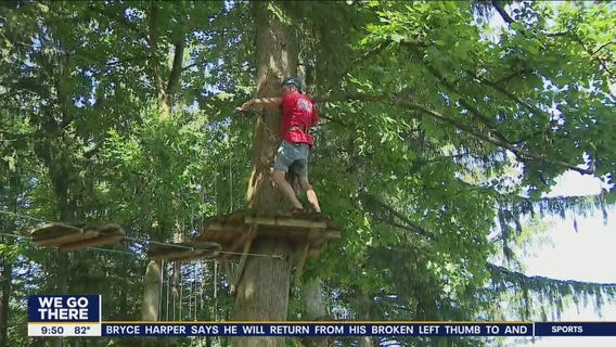 Kids experience all the summer fun at sleep away Camp Saginaw in Chester County