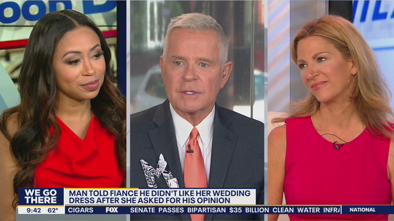 Man told fiance he didn't like her wedding dress after she asked for his opinion