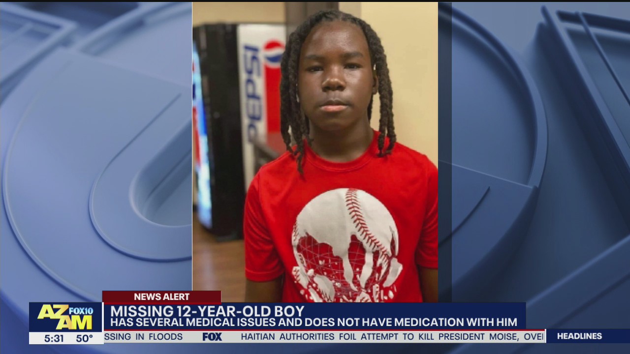 Mesa Police searching for missing 12-year-old boy | FOX 10 Phoenix