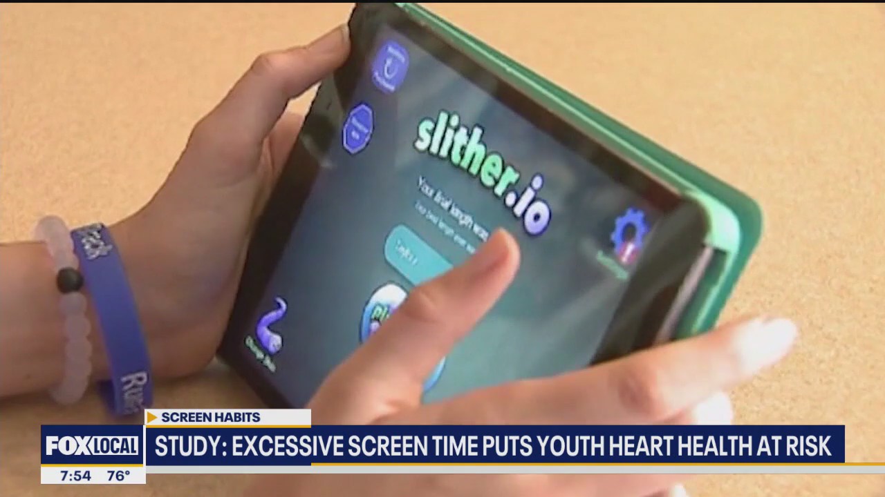 Study: Excessive screen time puts heart health at risk