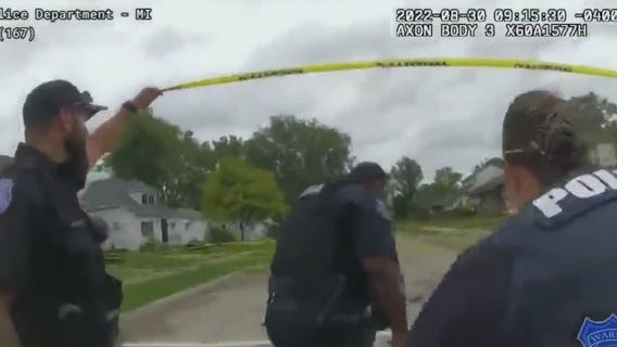 Child survives electric shock; police officers honored