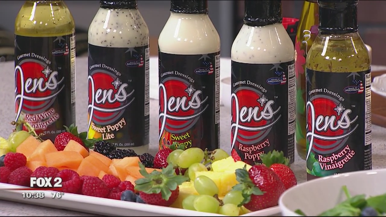 Chicken salad with Jen's Gourmet Dressings