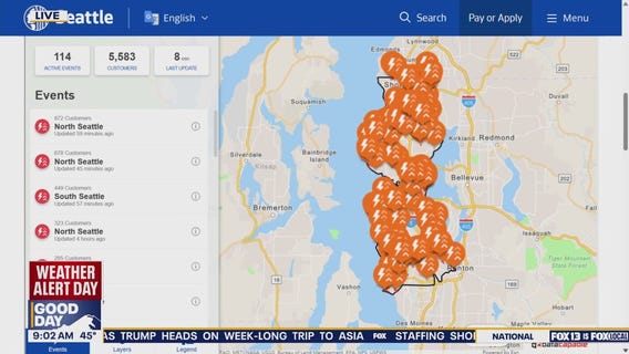 Tracking post-storm power outages with Seattle City Light